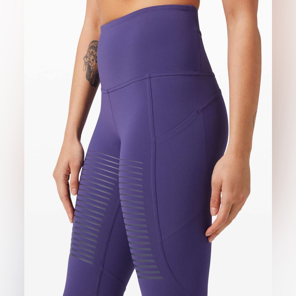 💙💜Lululemon Rogue Renegade Super High Rise Tight 25” in Midnight Orchid💜💙